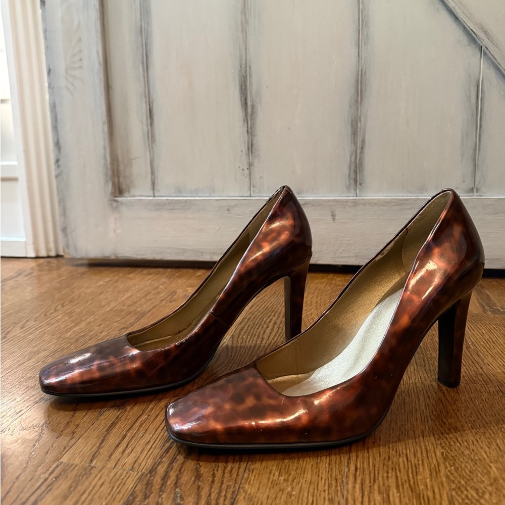 Brown Cheetah Print Heels